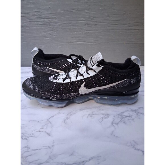 Nike Air Vapormax 2023 FK Flyknit Oreo Black White Blue Tint DV1678-010 Men Sz13 - Picture 3 of 8